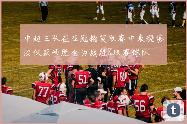 中超三队在亚冠精英联赛中表现惨淡仅获两胜全为战胜K联赛球队