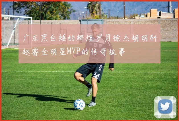 广东黑白矮的辉煌岁月徐杰胡明轩赵睿全明星MVP的传奇故事